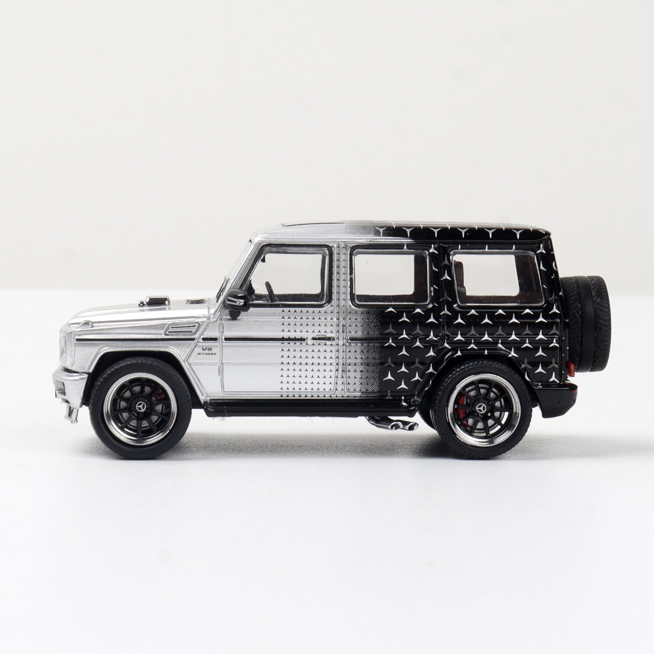 LMF Model 1:64 Mercedes-Benz G63 Modified Star Livery Diecast Car | Premium Collectible SUV Model Available in 4 Variants