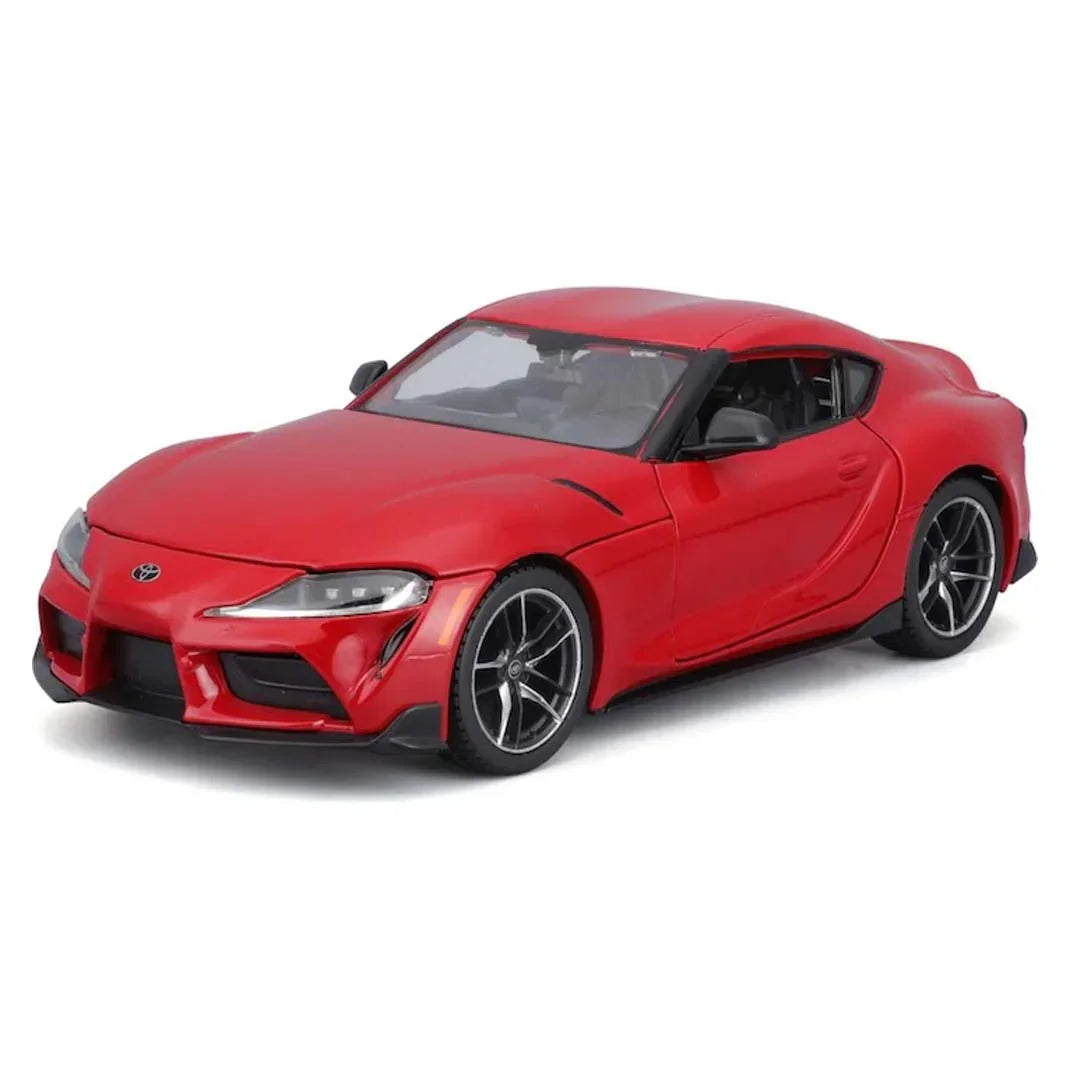 Toyota GR Supra Red 1:24 Scale Diecast Model Car by Maisto – Official Licensed Collectible - Jaiman Toys