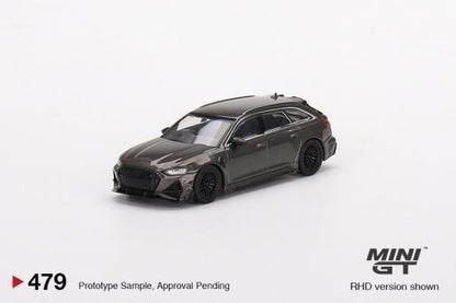 MiniGT - 479 - ABT Audi RS6-R Daytona Grey - Jaiman Toys