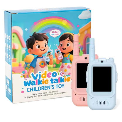 Kids Video Walkie Talkie Set  – With HD Camera, Voice Changer & Long-Range Talk