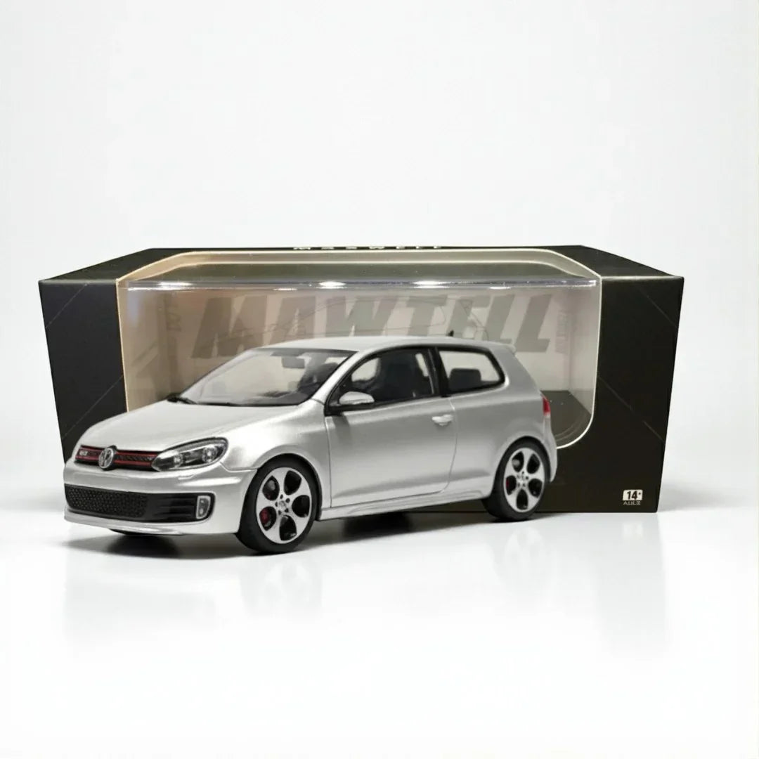 Maxwell 1:64 GOLF GTI MK6  Coupe  Silver  Diecast Car Model