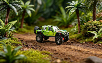 G.C.D 1:64 Jeep Wrangler LHD 2024 Diecast Model Car | Premium Off-Road Collectible | 2 Color Variants