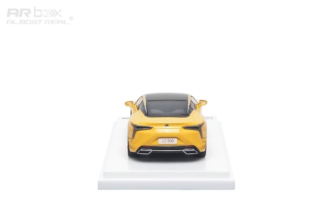 AR Box 1:64 Lexus LC500 2018 Die-Cast Model Car | Premium Luxury Coupe Collectible with Display Base | 2 Variants