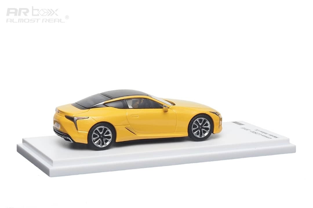 AR Box 1:64 Lexus LC500 2018 Die-Cast Model Car | Premium Luxury Coupe Collectible with Display Base | 2 Variants