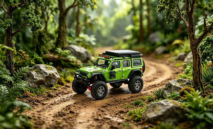 G.C.D 1:64 Jeep Wrangler LHD 2024 Diecast Model Car | Premium Off-Road Collectible | 2 Color Variants