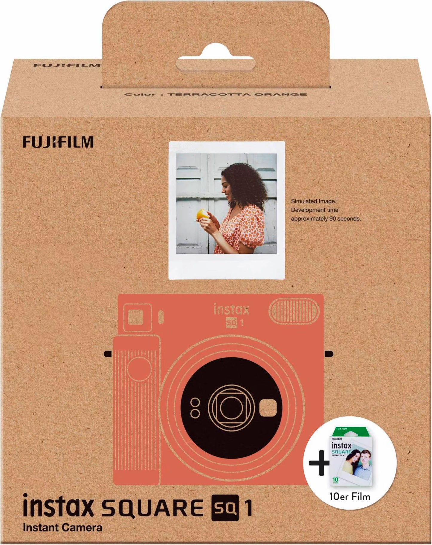 Fujifilm Instax Square SQ1 Instant Camera Set with 10 Square Films