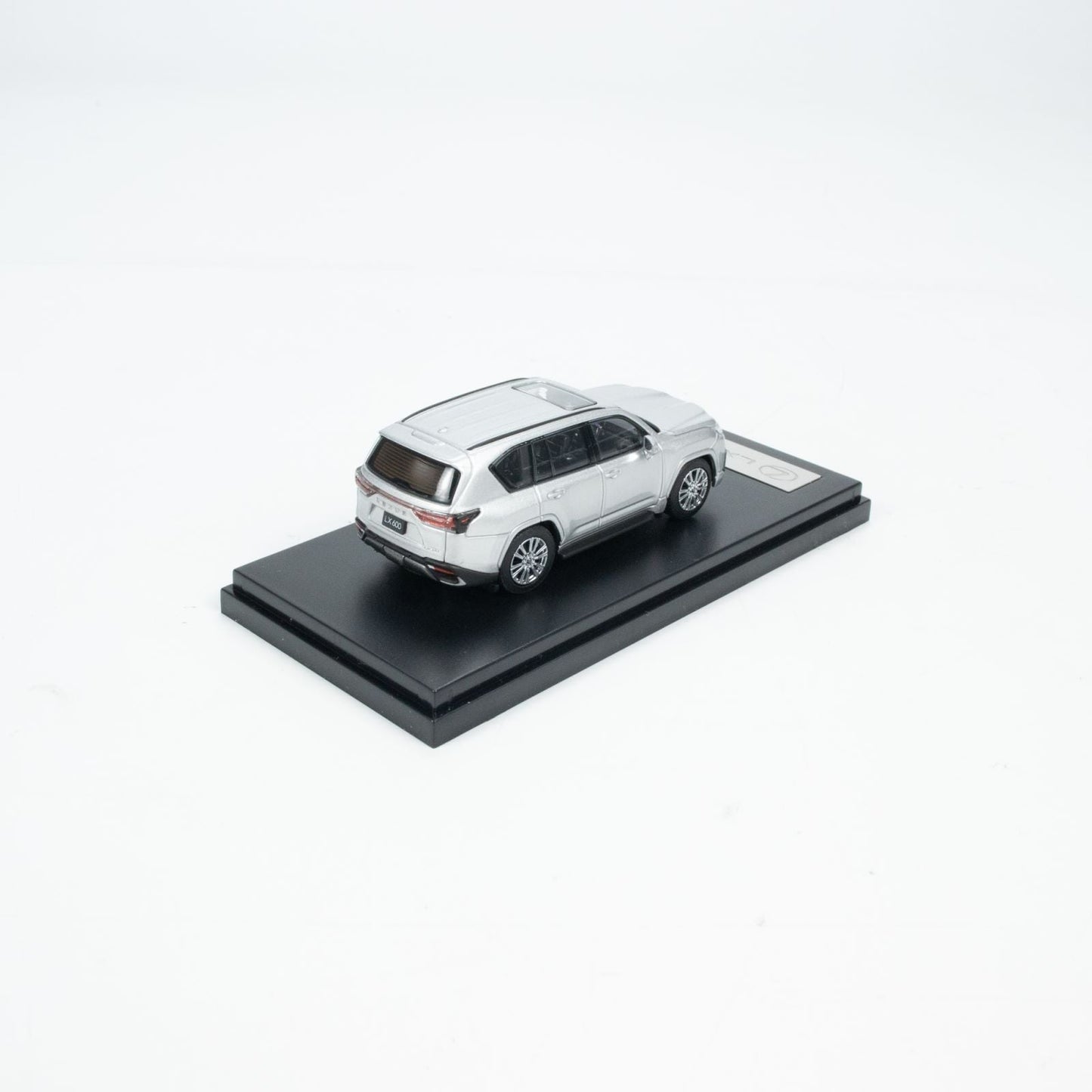 Lexus LX 600 1:64 Die-Cast SUV Model Car with Display Base | Premium Luxury SUV Collectible | Black & Silver Variants