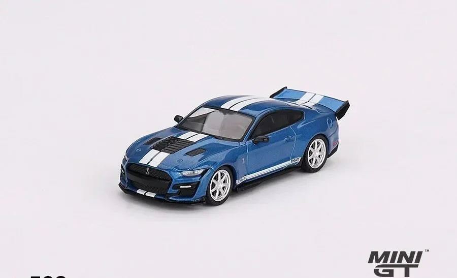 MINI GT SHELBY GT500 DRAGON SNAKE CONCEPT FORD BLUE - Jaiman Toys