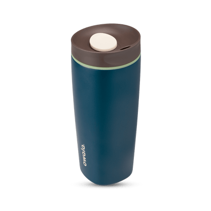 Owala SmoothSip Slider Tumbler 20oz / 596ml – Insulated Stainless Steel Travel Coffee Mug with Leak-Resistant Sliding Lid ( Pack of 1)