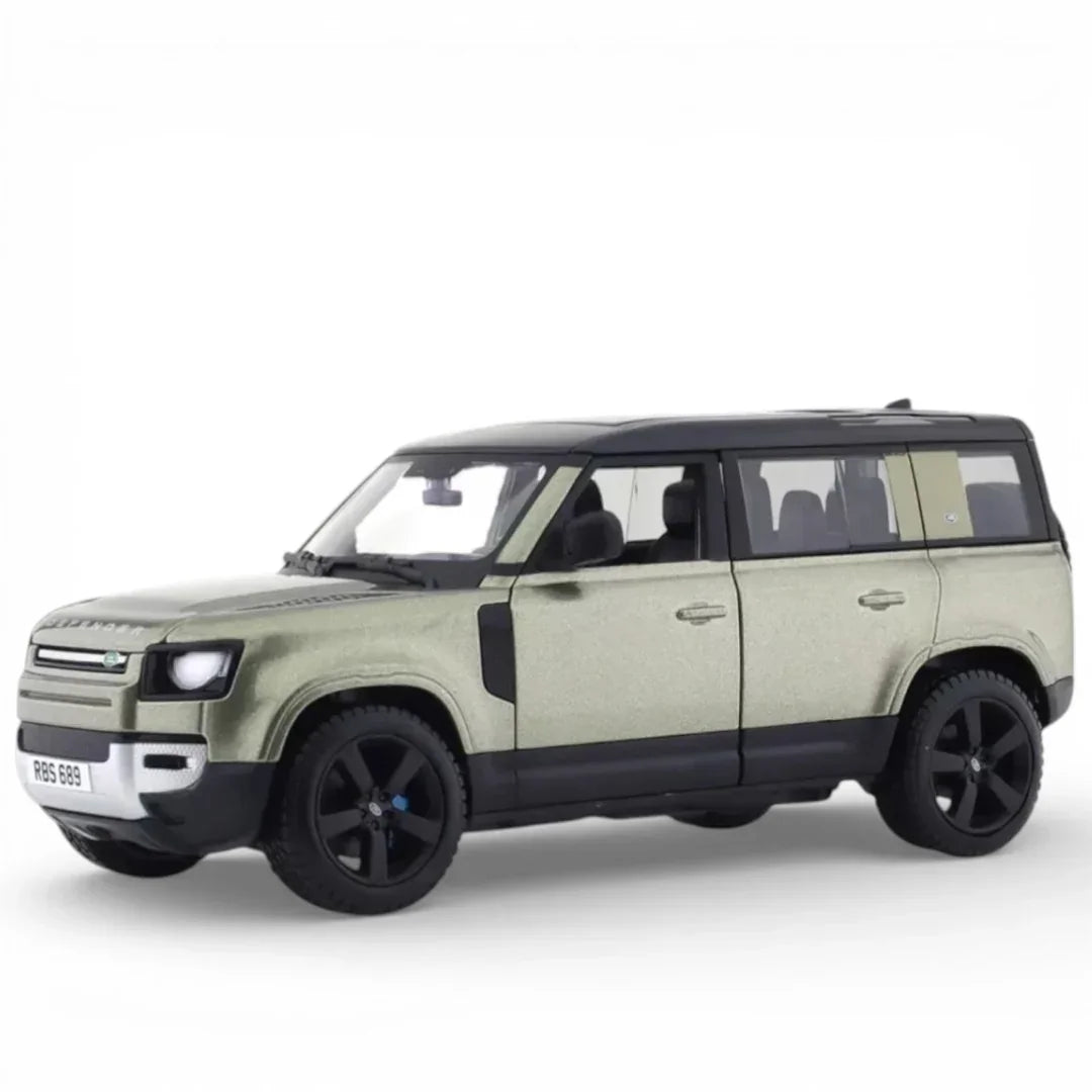 Bburago - 1:24 Scale Model Compatible with Land Rover Defender 110 Replica Miniature SUV 2022