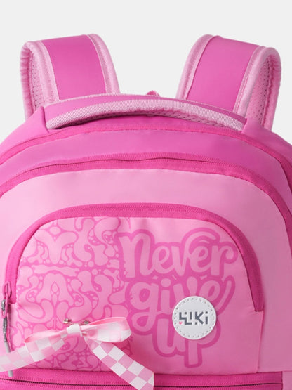 Pink School Backpack 18 Inch | Stylish Kids & Teens Travel Bag with Multiple Compartments