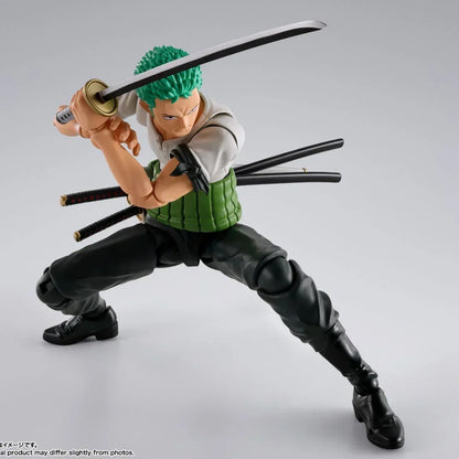 Roronoa Zoro (Romance Dawn Ver.) 5.7-Inch Figure by S.H.Figuarts Tamashii Nations - Jaiman Toys