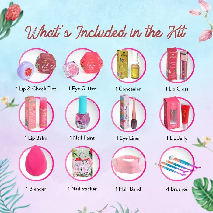 Whimsy Make U Pretty Beauty Kit - Pack of 15 - Jaiman Toys