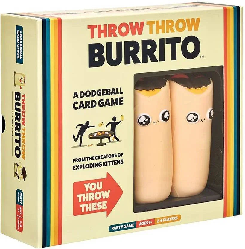 Throw Throw Burrito - A Dodgeball Card Game - Jaiman Toys
