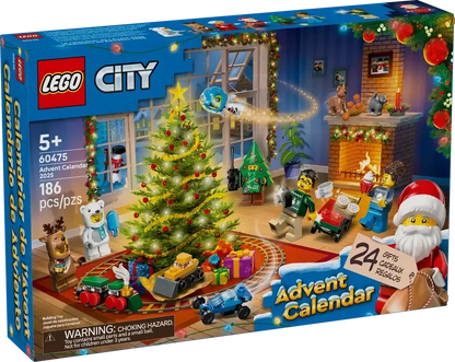 LEGO® City Advent Calendar 2025 (60475) – 186 Pieces, Christmas Countdown Set - Jaiman Toys