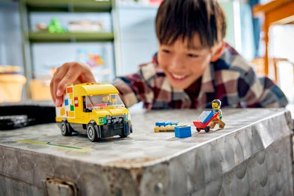 LEGO City:  60500 The Van - Toy Building Set for Fans of Car Playsets Ages 6+ - 2 Minifigures