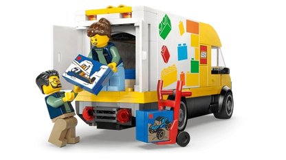 LEGO City:  60500 The Van - Toy Building Set for Fans of Car Playsets Ages 6+ - 2 Minifigures