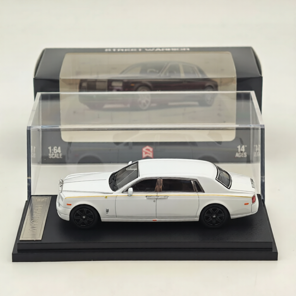 Street Weapon 1:64 Rolls-Royce Phantom VII Sunflower Edition Die-Cast Model Car | Premium Luxury Collectible (2 Variants)