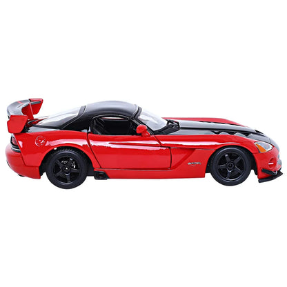 Bburago Die-Cast 1:24 Scale Dodge Viper SRT 10 ACR Car (Red/Black), (18-92114) - Jaiman Toys