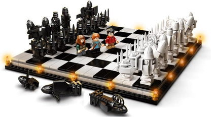 LEGO Harry Potter 76392 Hogwarts: Magic Chess Building Kit (876 Pcs),Multicolor
