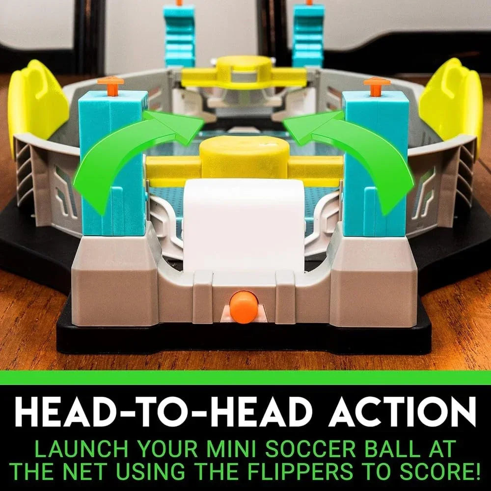 Innov8 Battle Soccer Table Game with Electronic Score Tracker, Sound Effects, 5 years+ - Jaiman Toys