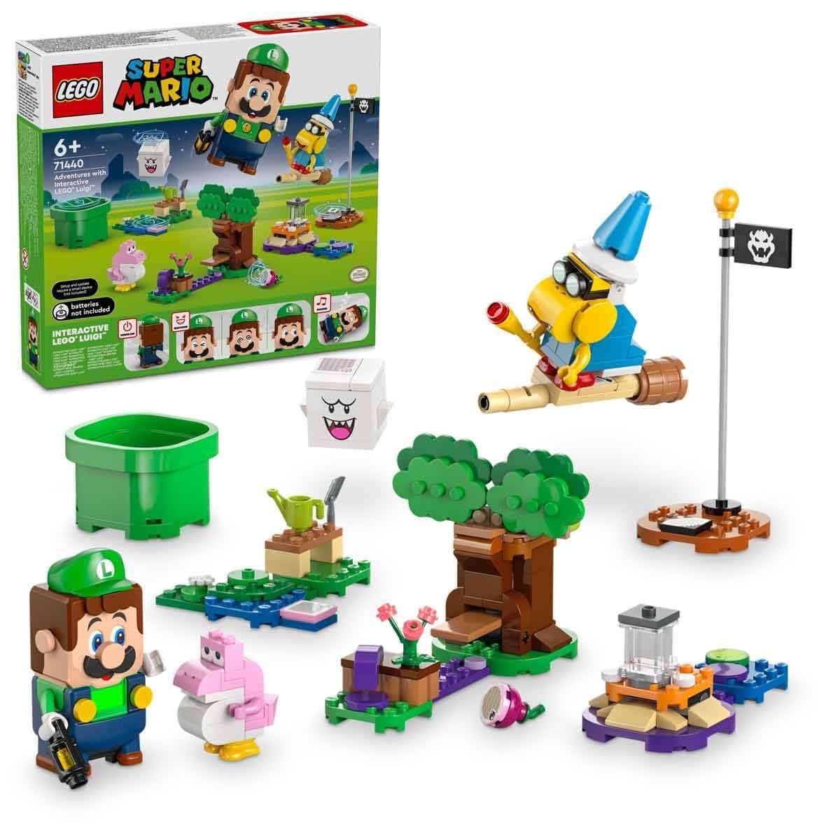 LEGO 71440 Adventures with Interactive Luigi, Super Mario! (210 Pieces) Age 6+ - Jaiman Toys
