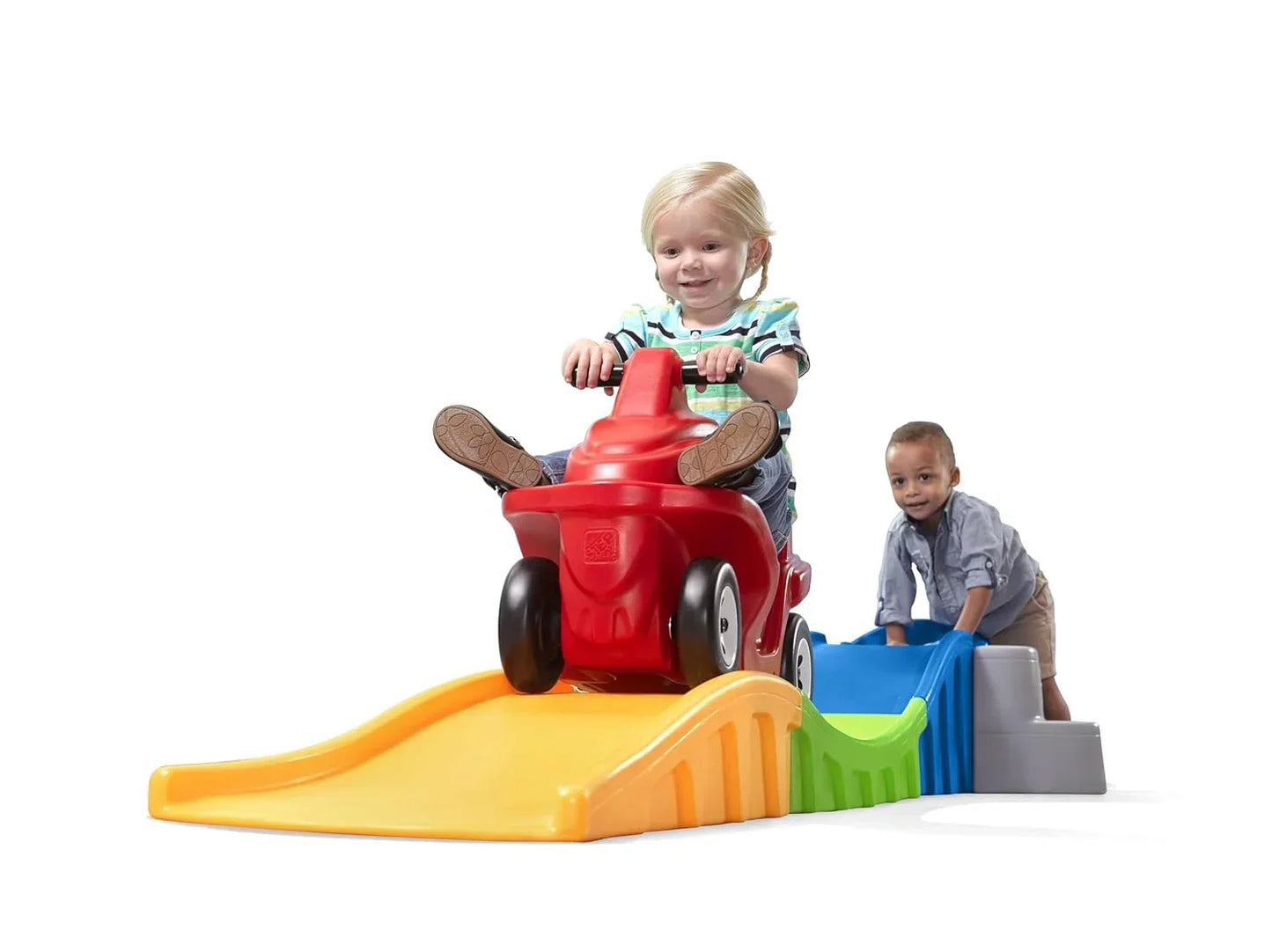 Step2 Deluxe Canyon Road Train & Track Table – Interactive Playset for Kids - Jaiman Toys