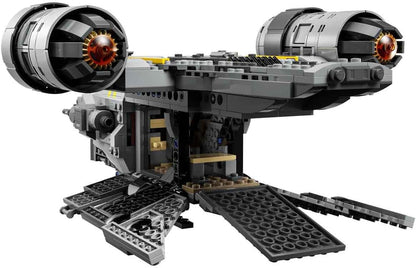 LEGO 75447 Star Wars The Razor Crest Starship Toy - The Mandalorian and Grogu Model Kit w/ 4 Minifigures & Grogu Figure - Birthday Gift for 10+ Year Old Boys, Girls & Movie Fans