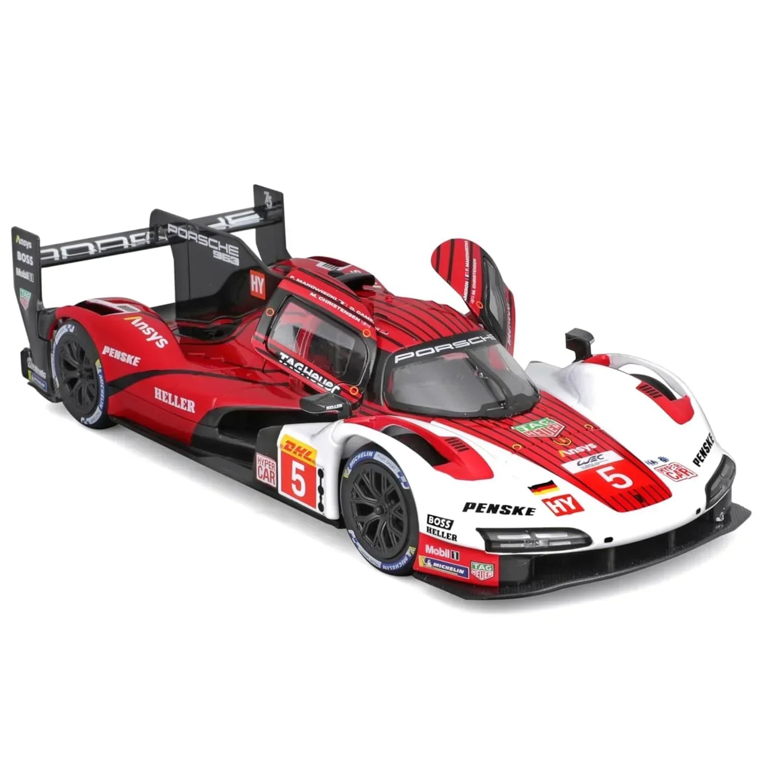 Bburago 1/43 - Porsche 963 2024 Racing Collection | Champion Le Mans 24h of Daytona - Jaiman Toys
