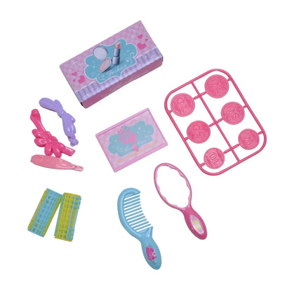 Cash Register Toy for Girls with Calculator & Beauty Accessories (35569) Age 3+