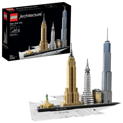 LEGO 21028 Architecture New York City Skyline Building Blocks for 12+ Yrs (598 Pcs) - Jaiman Toys