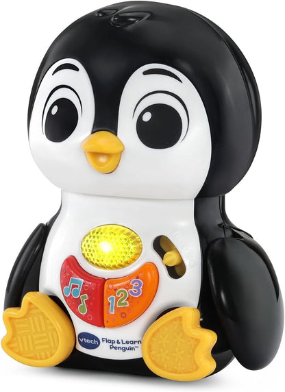 VTech Flap & Learn Penguin Interactive Counting Toy for Toddlers | Musical Learning Toy with Lights, Numbers & Songs