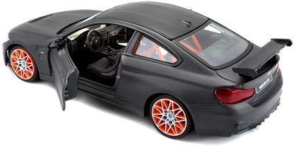 Maisto Metal 1/24 Scale Compatible with BMW M4 GTS, Pack of 1, Matte Grey - Jaiman Toys