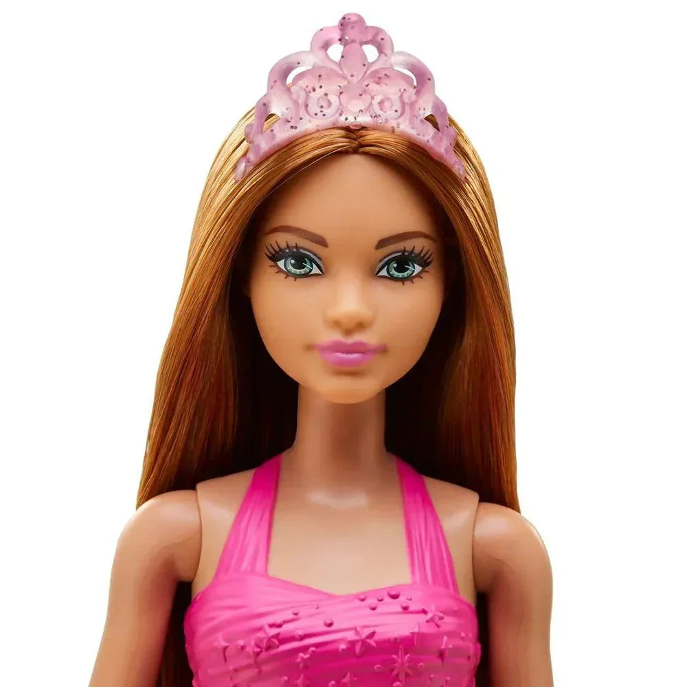 Barbie Mermaid Set with 2 Brunette Dolls (12-in/30.40-cm), Colorful Mermaid Clothes, 4 Sea Pet Toys, 2 Tiaras, Headband, Necklace & Brush, Toy Gift for Ages 3 Years Old & Up - Jaiman Toys