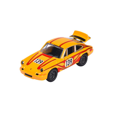 Majorette Porsche 911 Carrera RS 2.7 Diecast Car – 1:64 Scale Classic Model with Moving Parts