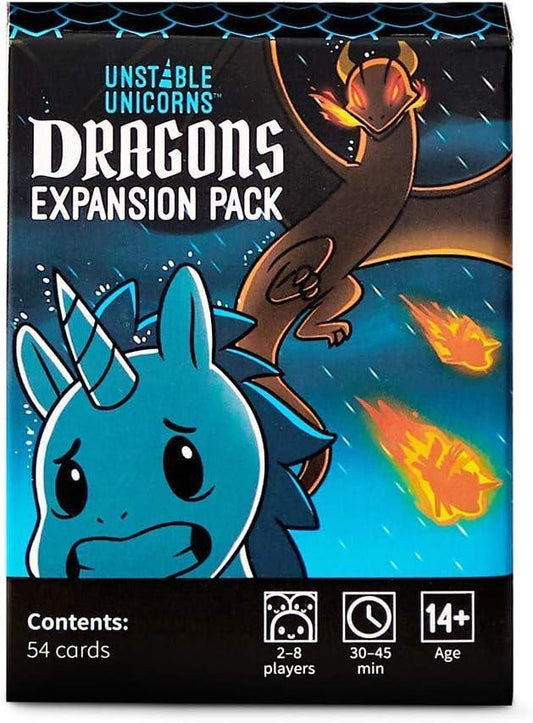 Unstable Unicorns Dragons Expansion Pack Board Game - Jaiman Toys