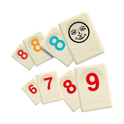 Funskool Original Rummikub Number Game | Classic Family Tile Game for Kids & Adults | Educational Strategy Board Game | 2-4 Players | Ages 7+