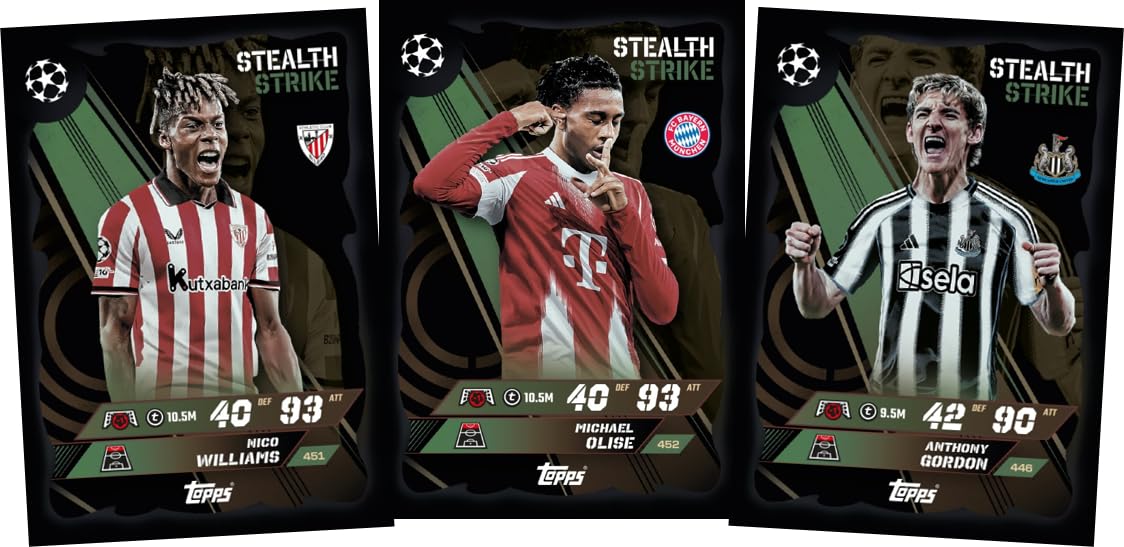 Topps UEFA Champions League Match Attax 2025-26 Trading and Collectible Card Game (Booster Pack Worldies - International Icons)