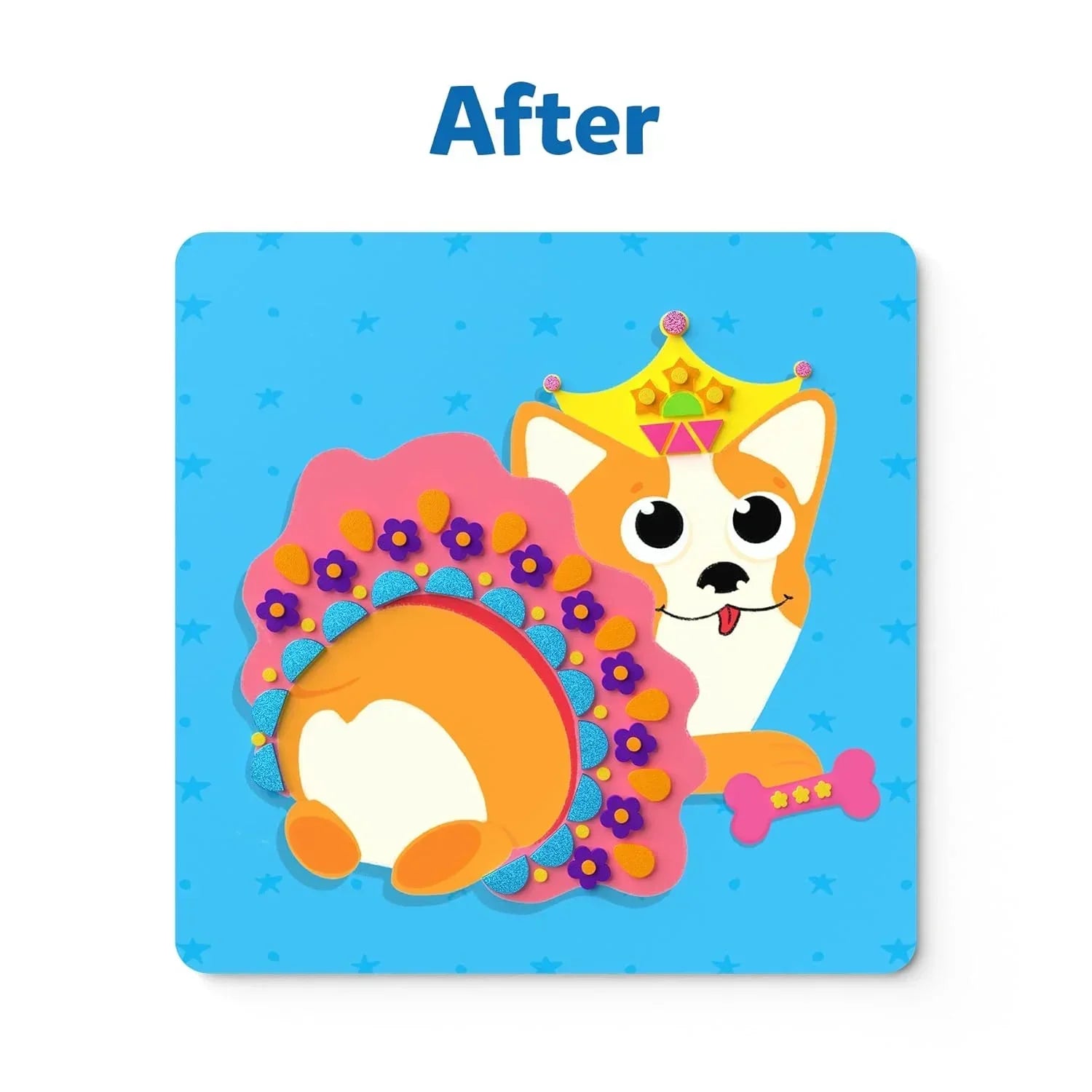 Skillmatics Art Activity - Fun With Foam Puppies, No Mess Sticker Art For Kids, Craft Kits, Diy Activity, Gifts For Boys & Girls Ages 3, 4, 5, 6, 7, Travel Toys, Multicolor - Jaiman Toys