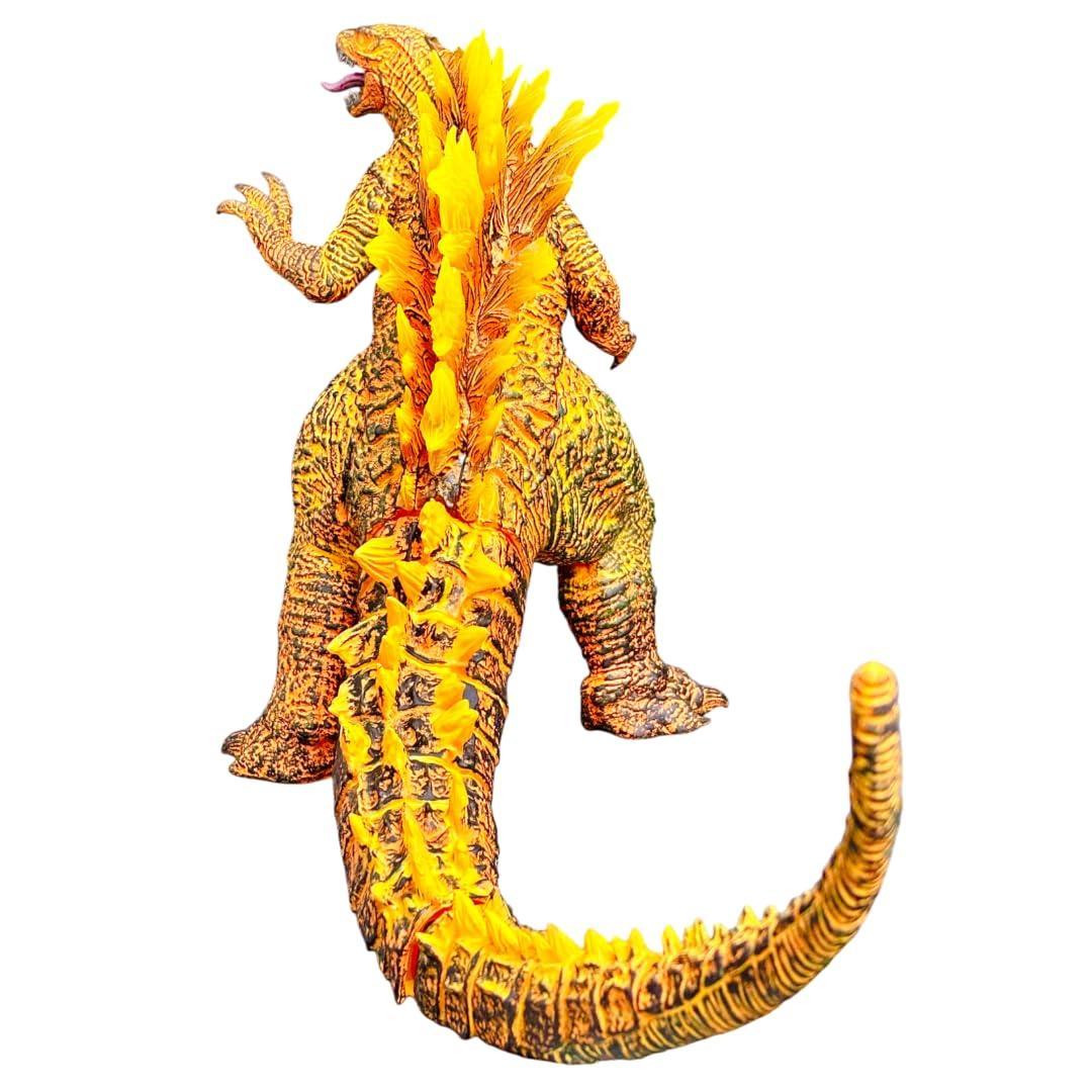 The King of Monsters Godzilla V/s Kong Action Figure Yellow (1/6th Scale Size) - Jaiman Toys