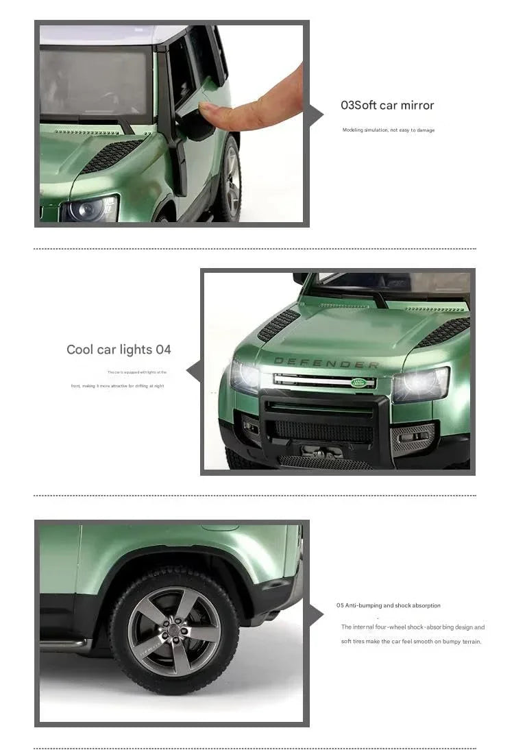 Land Rover Defender 1:12 RC Car – Official Licensed Rechargeable Remote Control