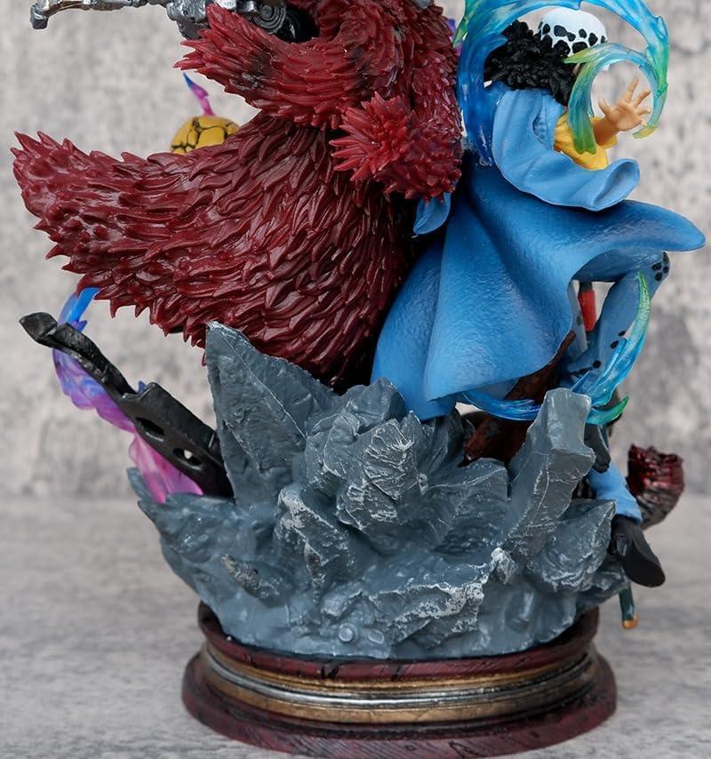 Ultimate Action Figure – One Piece Onigashima Battle Scene | Luffy, Kid & Law vs Beast Pirates HW - Jaiman Toys