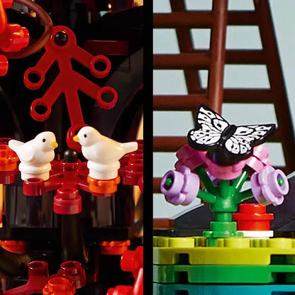 LEGO 21346 Ideas Family Tree Building Blocks Toy Set, Gift for Adults (1040 Pieces)-Botanical Collection