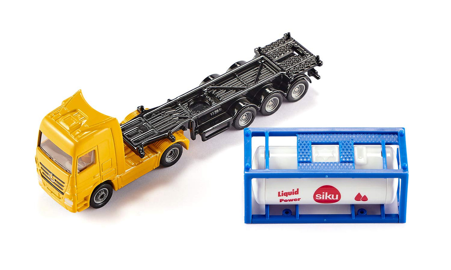 Siku 1795 Model Lorry with Tank Container (New Pc but packaging old n Damage)