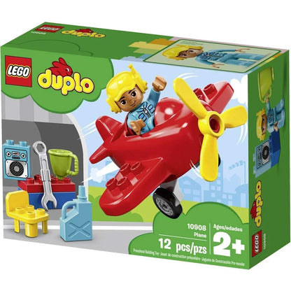 LEGO 10908 Duplo Plane  (12 Pcs) – Educational Building Blocks Set for Kids 2–5 Years