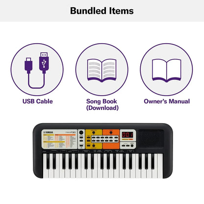 Yamaha PSS-F30, 37-Keys Portable Mini Keyboard - Jaiman Toys