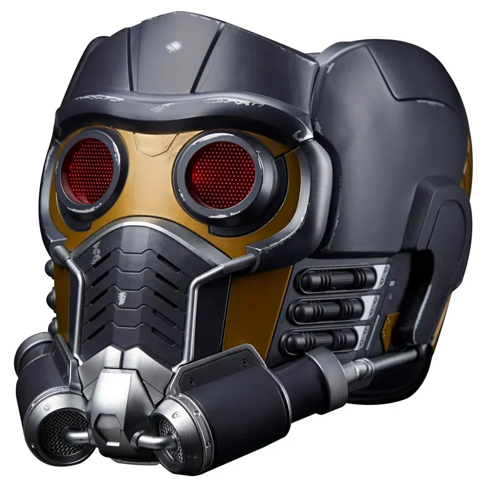 Hasbro Marvel Legends Star-Lord Electronic Helmet 1:1 Scale | Guardians of the Galaxy | Light & Sound
