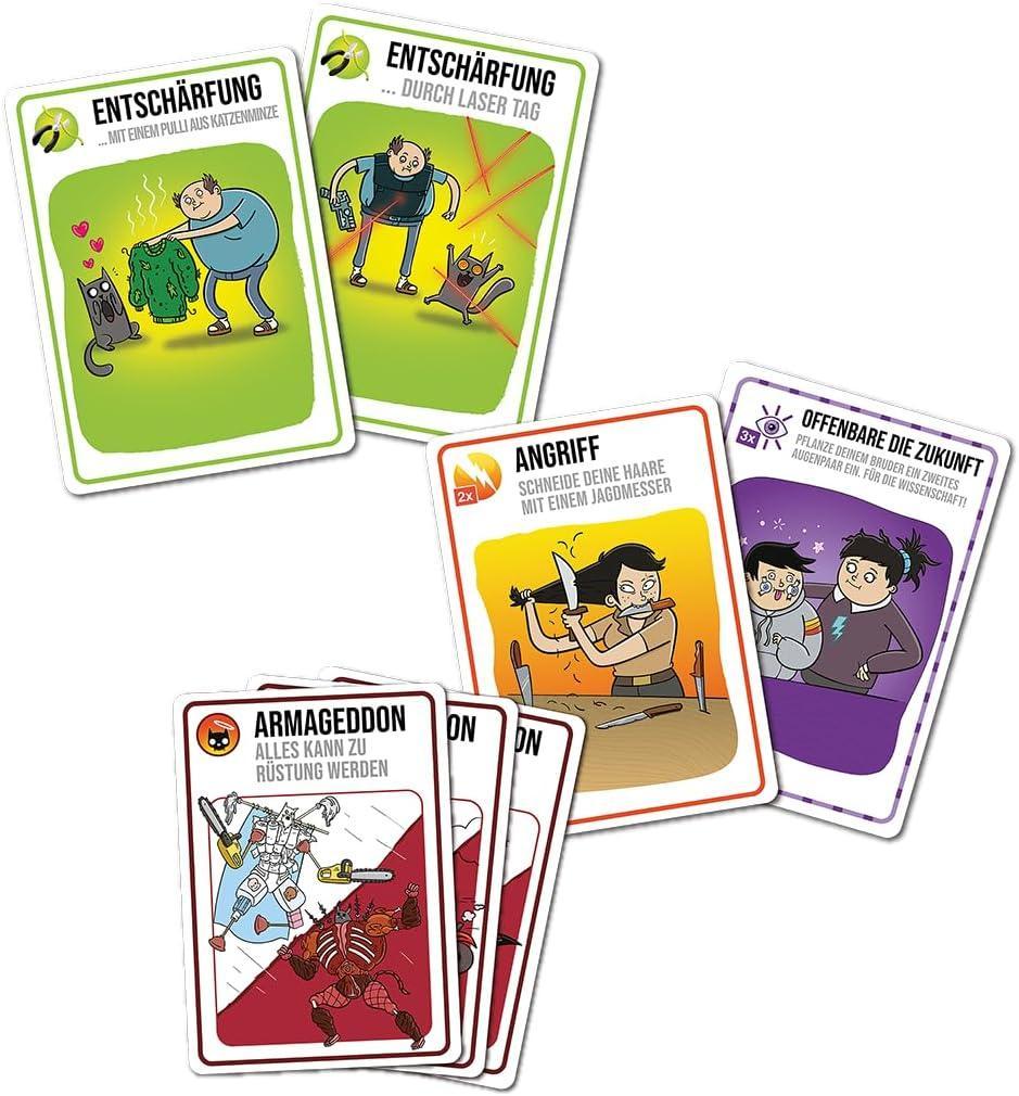 Exploding Kittens: Good vs. Evil Card Game | Party Strategy Game for Family & Friends