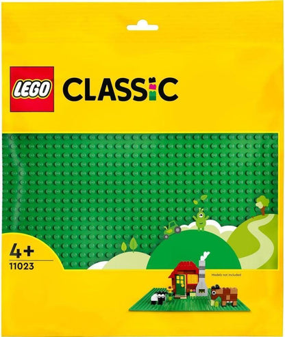 LEGO Classic 11023  Green Baseplate, Square 32x32 Stud Building Grass Base, Build and Display Board Set
