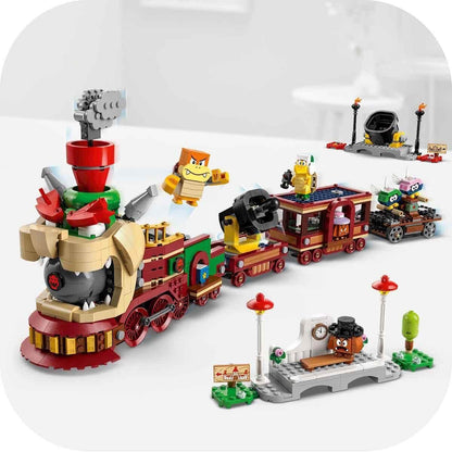 LEGO 71437 Super Mario Bowser Express Adventure Train  Build, Play &amp; Collect with 6 Iconic Nintendo Characters!